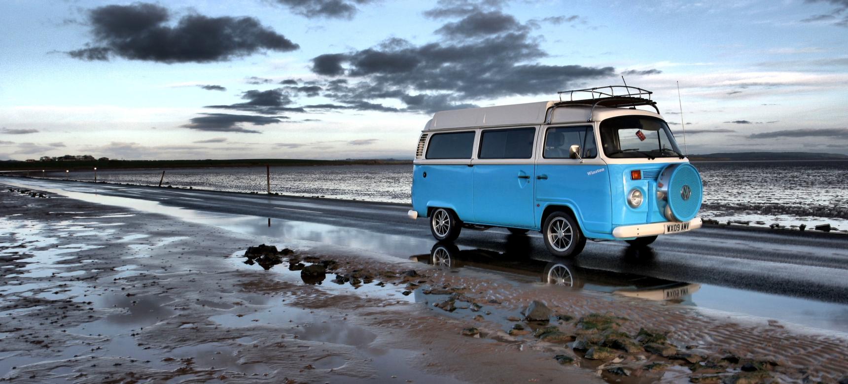 Foto van een camper 