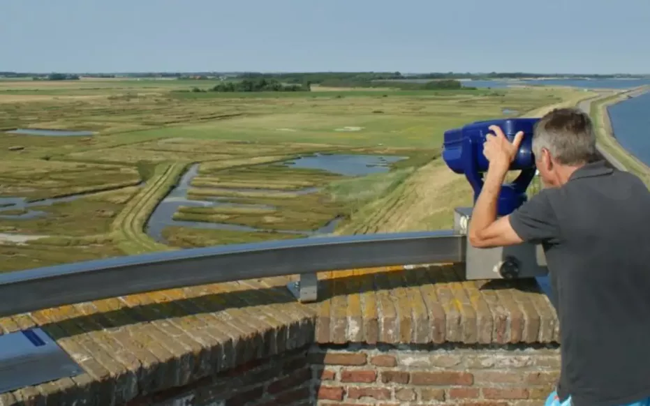Uitzicht vanop de Plompe Toren