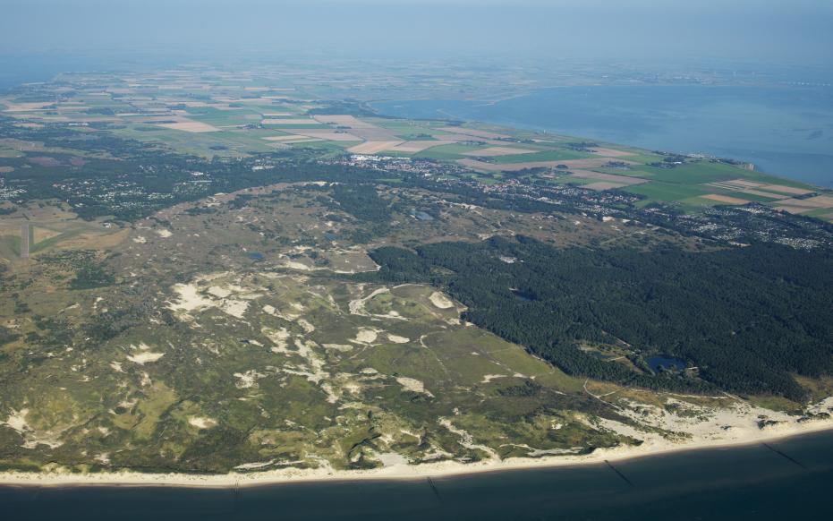 Luchtfoto Kop van Schouwen