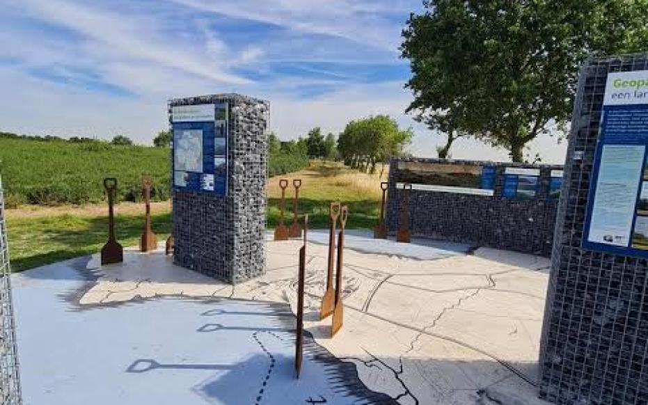 Het Entreepunt Verdronken Dorpen aan Nationaal Park Oosterschelde